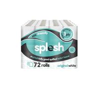 'Toilet Roll' Soft & Quilted Eco-Friendly, Original White 72 Rolls Splesh White One Size