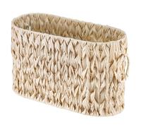 Toilet Roll Storage Basket 40x16x24cm - Freestanding Organizer for 6 Mega Rolls, Bathroom Storage Container for Toilet Paper, Magazines & Newspapers