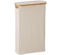 Toilet Roll Storage, Foldable Storage Basket Large Capacity Tissue Box Organizer With Dispenser Lid For Clothes Toys And Everyday Household Items(Rice)