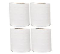 Toilet Roll Tissue Paper - Soft White Bathroom Toilet Rolls | Strong & Absorbent 2 Ply Embossed Toilet Paper | Hygienic Loo Roll for Home, Office & Commercial Use - Multiple Pack Sizes (Pack of 4)
