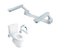 Toilet Safety Frame for Seniors - Easy Installation & Super Sturdy Grab Bars Arms - Non-Bulky & Elegant Handicap Toilet Safety Rails - Seat Handles for Elderly, Disabled or Mobility Issues