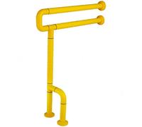 Toilet Safety Rail, Handicap Grab Bars with Leg, Wall-Mount Handicap Rails, Bathroom Safety Bar, Shower Assist Aid for Elderly Disabled Pregnant