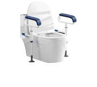 Toilet Safety Rails Elderly Use Anti-Skid Safety Armrest Railing Toilet Bathroom Accessories Disabled People Sit On The Rack(Blue)