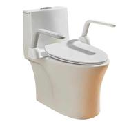 Toilet Safety Rails,Toilet Assistance Handles Safety Frames,Adjustable Toilet Rails for Adults Bedroom Bathroom Subway Shopping Mall