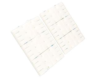 Toilet Scrubber Non Woven Fabric Duck Toilet Brush Refills 12Pcs Toilet Brush Replacement Refills For 3061 Toilet Scrubber Wand Refillsplies Toilet (Lemon)