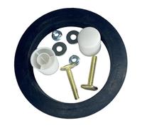 Toilet Seal with Mounting Hardware Toilet Replacement Seal Parts Gasket for 300 310 320 Series Toilets Repair Flanges Kits