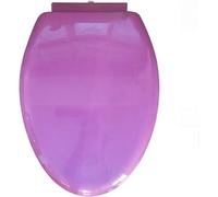 Toilet seat Colored Toilet Seat Toilet Seats with Colored Cover Seats Top F (Purple) kxtmm
