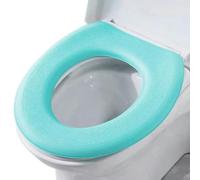 Toilet Seat Cover Pad Hook Loop Fastening Comfortable Cushion Soft Padded
