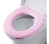 Toilet Seat Cover Pad Hook Loop Fastening Comfortable Cushion Soft Padded