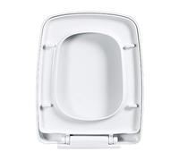 Toilet Seat Cover Soft Close with Quick Release Simple Top Fixing Heavy Duty PP Material Bathroom Lid Adjustable