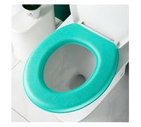 Toilet seat Cover， Toilet seat Cushion,Soft Padded,Toilet seattoilet,Seat Cover, Warmer Pad Cover(Blue)