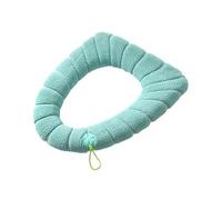 Toilet Seat Cover Toilet Seat Cushion Soft Texture Keep Warm Fabric Toilet Lid Cover Universal Elastic Lid Seat Pad Bathroom Supplies(Color-15)