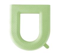 Toilet Seat Cover, Toilet Seat Cushion with Self Adhesive Tape Non Slip Thicker Warmer Washable Bathroom Warmer for Home Hotel