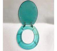Toilet seat Cover Toilet Seat Heavy Duty Resin Soft Slow Close Hinge Toilet Lid Cover Decorative Beautiful Round Toilet Seat