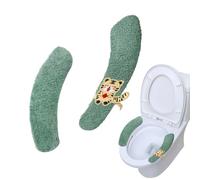 Toilet Seat Cover | Warm Reusable Padded Toilet Seat - Raised Adhesive Pad for Maximum Relief, Padded Lids, Support Cushion for Room