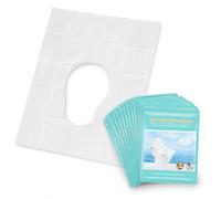Toilet Seat Covers Disposable, 50 Pcs Flushable Paper Travel Accessories