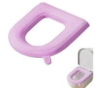 Toilet Seat Cushion - 43x39cm Toilet Seat Riser, Easy Installation | Reusable Thicker Warmer Covers Pad with Waterproof, Toilets Lid Seats Cover for Enhanced Comfort Elevation Home Hotel
