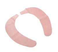 Toilet Seat Cushion Pad 1 Pair Pink Polyester Self-Adhesive