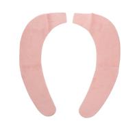 Toilet Seat Cushion Pad 1 Pair Polyester Reusable Pink