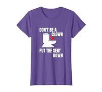 Toilet Seat Down Funny T-Shirt