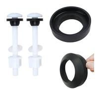 Toilet Seat Fixing Kit with Heavy Duty Tapping Bolts for Secure Fastening