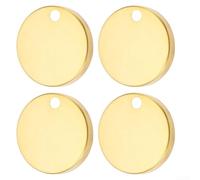 Toilet Seat Hinge Cover Fixings 24Pcs Stainless Steel for Robust Bathroom Aesthetics (4pcs)