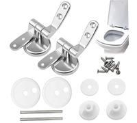 Toilet Seat Hinges Replacement, Toilet Seat Hinges Replacement 1 Pair Soft Close for Repair