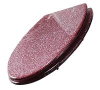 Toilet seat Ideal Standard Toilet Seat, Heavy Duty Glitter Toilet Seat Soft Close with Quick Release, Simple Top/bottom Fixing, Oval Environmentally Friendly Resin Material(Pink)