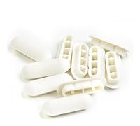 Toilet Seat Lid Buffers, 10pcs Toilet Lid Seat Buffer Set Accessories Toilet Seat Buffers Pack White Stop Bumper for Bathroom Toilet Seat(seat cushion)