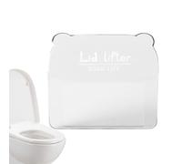 Toilet Seat Lift Handle Toilet Seat Hint Handle | No Dirty Hands Toilet Seat Handle Holder,Sticky Multifunction Bathroom Accessories for Toilet Seat