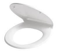 Toilet Seat PAPURI Soft Close Duroplast White