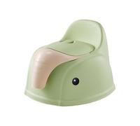 Toilet Seat, Potty Trainer Chair, Adorable Elephant Design Toilet Training Potty, Portable and Lightweight Urinal Sit for Indoor Outdoor and Travel, 12.99x12.01x9.57 in(Green)