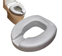 Toilet Seat Raiser Additive 3.5" Waterproof Universal Soft