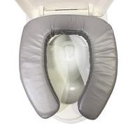 Toilet Seat Raiser for Seniors, Non-Slip Ergonomic Support, Toilet Seat Raiser for Seniors in the Bathroom - For Pregnant Women, Bathroom, Hospital, Home, Travel