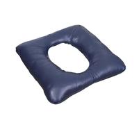 Toilet Seat Riser Cushion - High Rise Waterproof PU Leather Bathroom Support Pad | Comfortable Assistive Bathroom Accessory for Seniors Elderly Pregnant Women Home Apartment Hotel & More