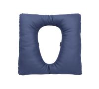 Toilet Seat Risers for Seniors - White, Anti-Slip Comfortable Raised Toilet Cushion, 4 Inch Height, Solid Foam Construction, Non-Slip Bottom Grips, Easy Clean | Elderly, Pregnant Woman, Men, G