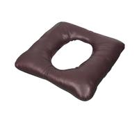 Toilet Seat Risers For Seniors - White, Anti-Slip Comfortable Raised Toilet Cushion, 4 Inch Height, Solid Foam Construction, Non-Slip Bottom Grips, Easy Clean | Elderly, Pregnant Woman, Men, G