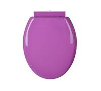Toilet Seat, Round Slow Close, Thicken PP Material, Comfortable, Easy to Clean and Install