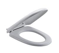 Toilet Seat,Slowly Drop Features,Load-Bearing Strong,Easy to Clean and disassemble,in line with Human Body Design Toilet lid Toilet Seat,Toilet lid/White/U Type