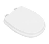 Toilet Seat Soft Close Toilet Seat Lid Thick Foam Cushion Elongated Heavy Duty RV Gasket White Padded Comfortable Easy Style