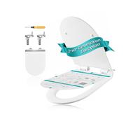 Toilet Seat Soft Close with Handle, D-Shape