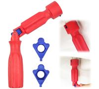 Toilet Seat Spanner Plumbing Tools,Toilet Seat Tightening Tool, Universal Toilet Seat Fitting Tool for Removal, Toilet Seat Repair Wrench for Removal Installation and Repair 10/13/17mm