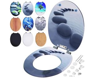 Toilet seat Stonedesign with soft close automatic