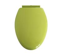 Toilet Seat, Toilet Seat with Covers Color Toilet Lid Quiet-Close Lid and Seat, V Seat, Grip-Tight Bumpers and Installation Hardware 18.1"",Blue,Red