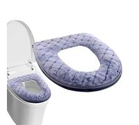 Toilet Seat Warmer Pad - Thicker Soft Washable Velvet Bathroom Warmer - Sob Cushion