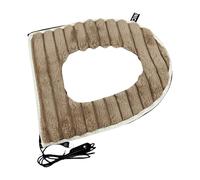 Toilet Seat Warmer - Universal Heated Toilet Cushion, Adjustable Temperature Settings, USB Plug-in Power Supply, Washable Soft Pad, Ergonomic Fit | Bathroom Accessory for Cold Weather, Home, Hote