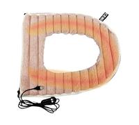 Toilet Seat Warmer - USB Powered Adjustable Temperature Pad, 44x37x2 Cm Soft Flannel Heated Cover, Washable Bathroom Seat Cushion | Warm Electric Toilet Cover for Home Bathroom Comfort