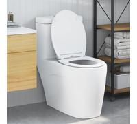 Toilet Seat Duroplast Bathroom Fixture Home Hardware Accessory Modern vidaXL