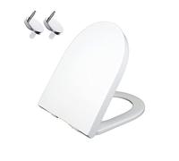 Toilet Seat Will Never Loosen and Provide The, PP Plastic Soft Closed Elongated Toilet Seats, Easy Installation and Quick-Release Easy to Clean