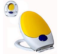 Toilet Seat Will Slow Close,O-Shaped Family for Toddler Training,Easy to Install,Never Loosen,Quick Disassembly Function,Thickened PP